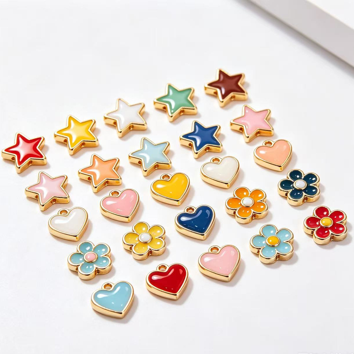 あやさん♡デコパーツ A535DIYカラーオイルディップパーツ 厳選セット（滴油配件） – Momoka