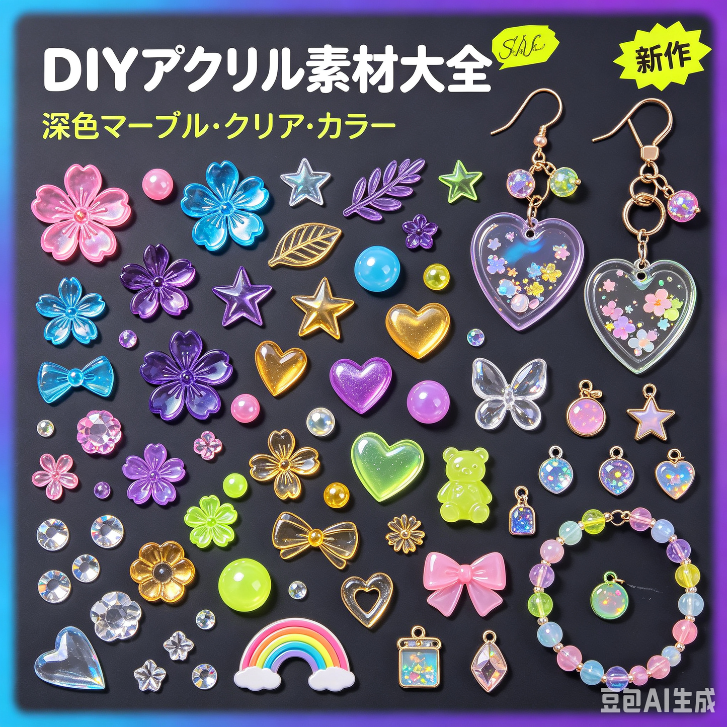 A612:【アクリルパーツ大全】4.【亚克力配件大全】ykldq4