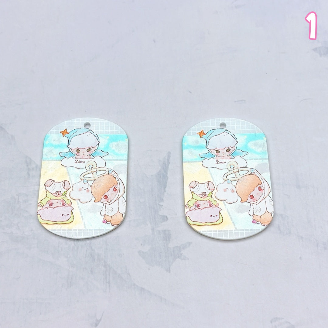 A1003 アクリルパーツ ✦ ハンドメイドアクセサリー素材 ✦ DIYチャームやビーズに最適