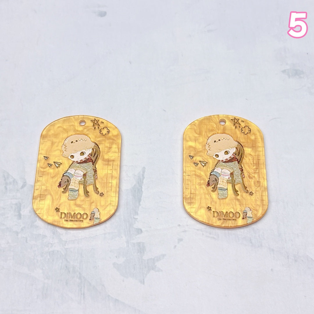 A1003 アクリルパーツ ✦ ハンドメイドアクセサリー素材 ✦ DIYチャームやビーズに最適