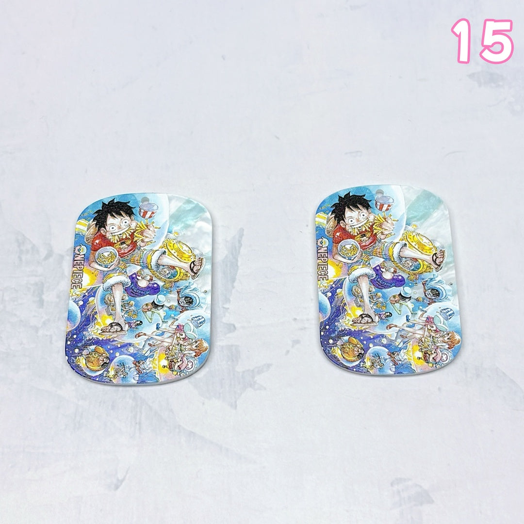 A1007 🌸やわらかな色合いのアクリルパーツ|ハンドメイドアクセサリーパーツ🌸