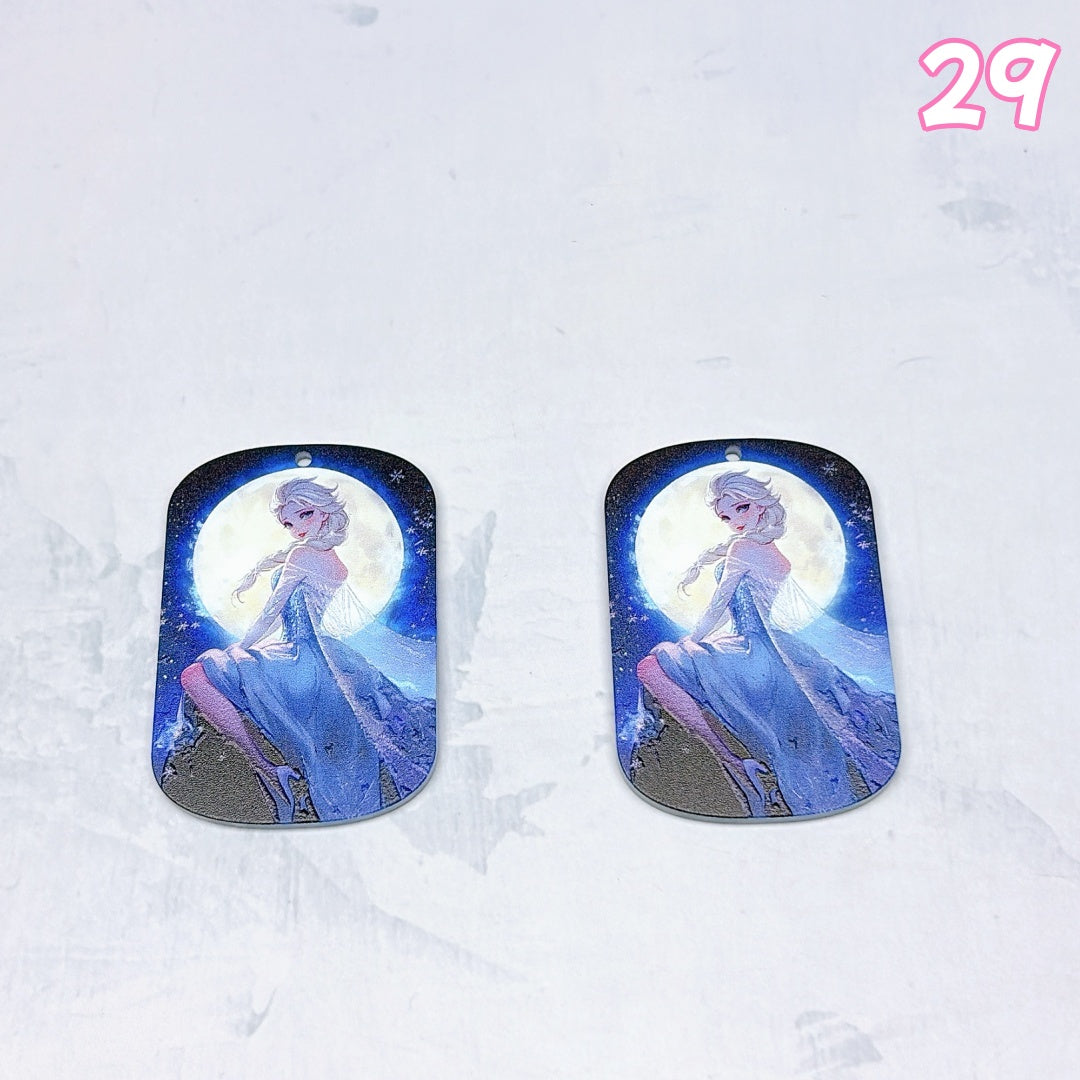 A1007 🌸やわらかな色合いのアクリルパーツ|ハンドメイドアクセサリーパーツ🌸