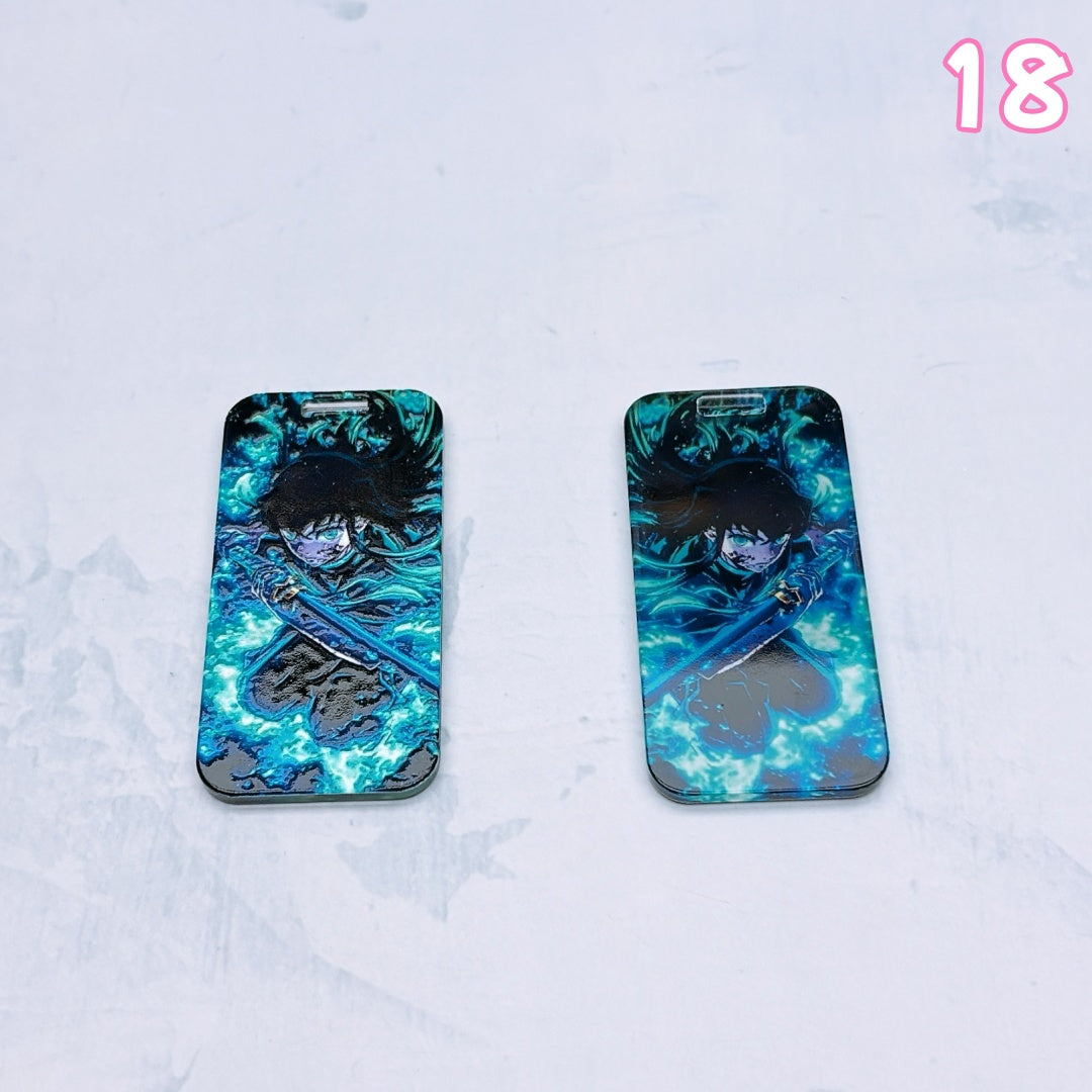 A1009 やわらかな色合いのアクリルパーツ|ハンドメイドアクセサリーパーツ