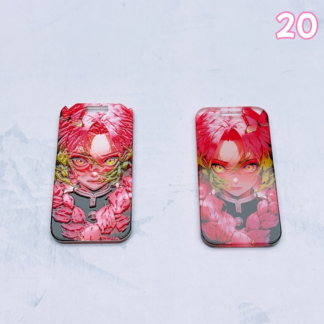 A1009 やわらかな色合いのアクリルパーツ|ハンドメイドアクセサリーパーツ