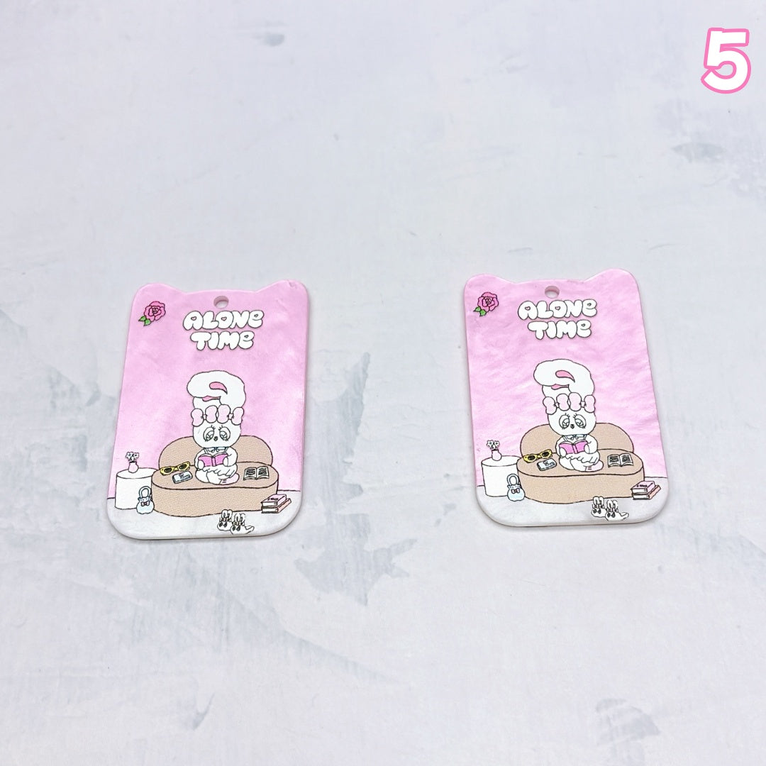 A1009 やわらかな色合いのアクリルパーツ|ハンドメイドアクセサリーパーツ