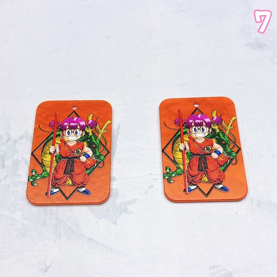 A1009 やわらかな色合いのアクリルパーツ|ハンドメイドアクセサリーパーツ