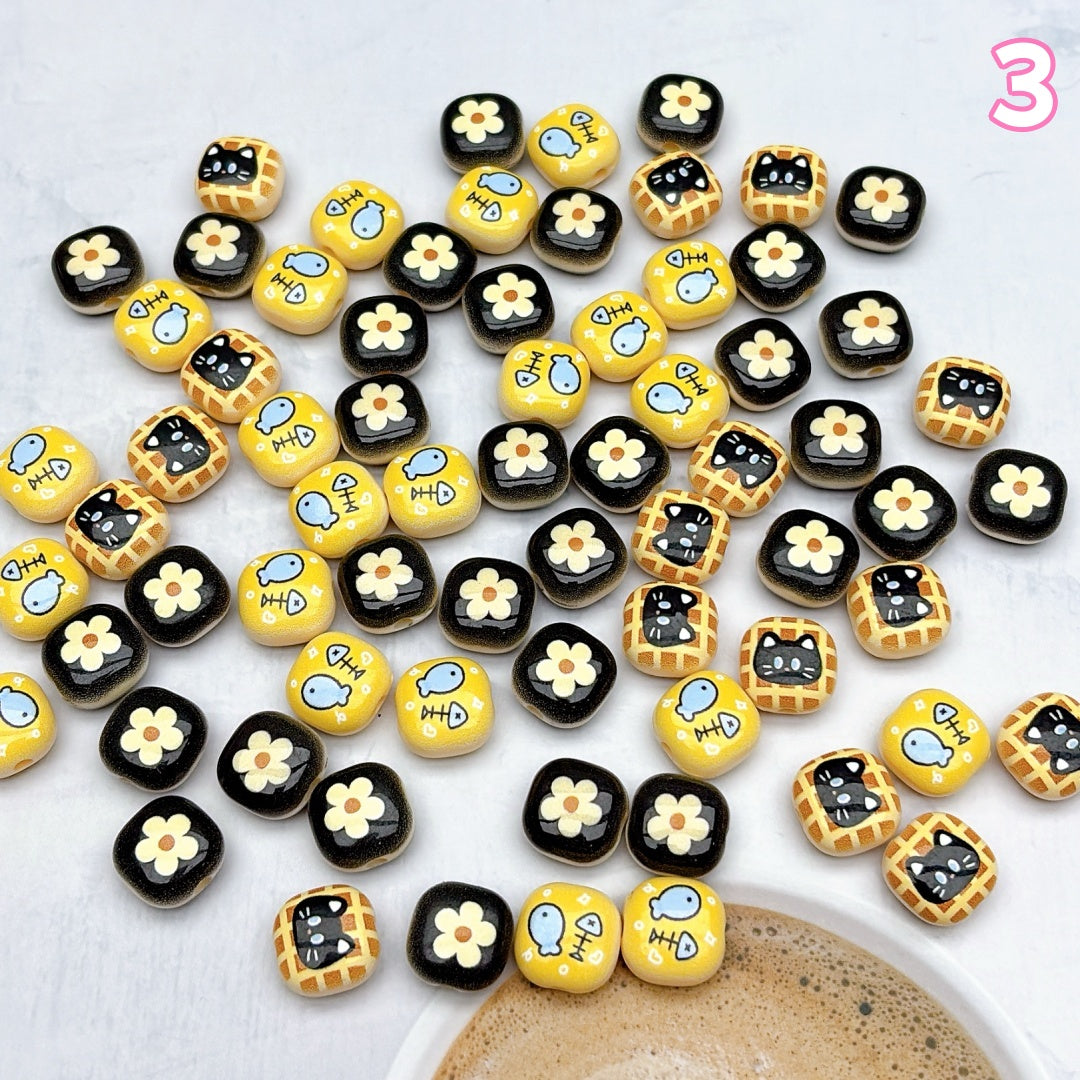 A1019 🌸高品質アクリルDIYパーツ|やさしい色合いの可愛いハンドメイド素材🌸