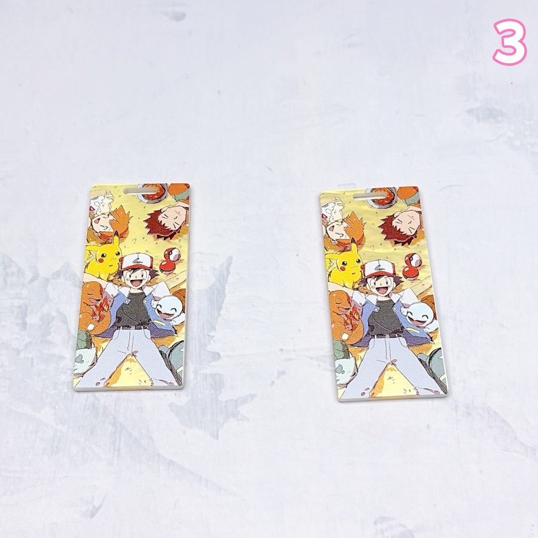 A1020 やわらかな色合いのアクリルパーツ|ハンドメイドアクセサリーパーツ