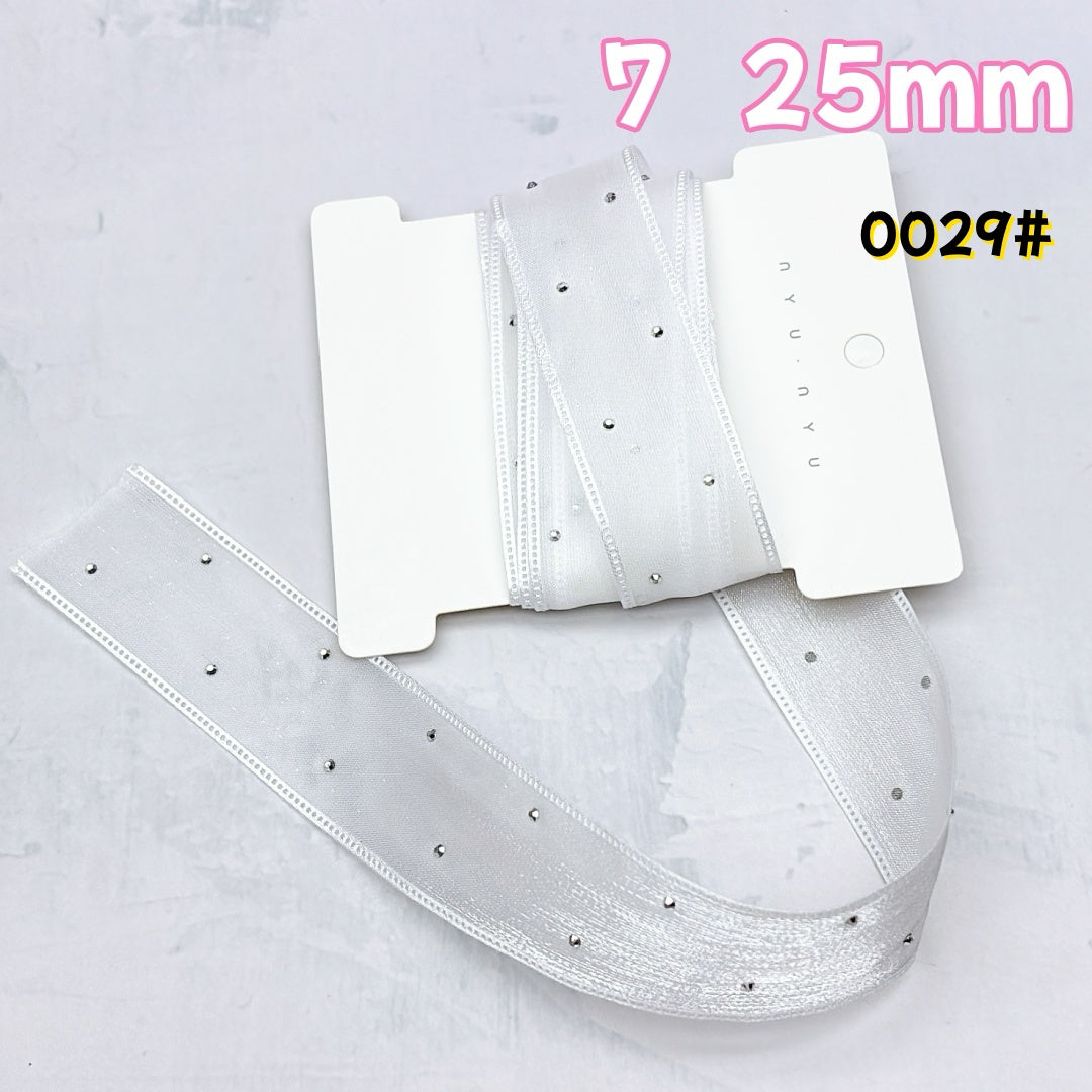 A1026 🎀やわらかな光沢サテンリボン|DIY専用ハンドメイド装飾素材🎀