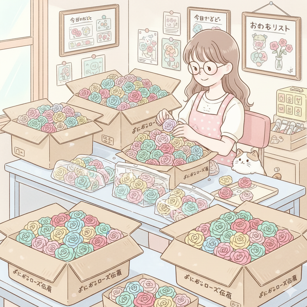 A1117 ぷにぷにローズ在庫整理 – Momoka