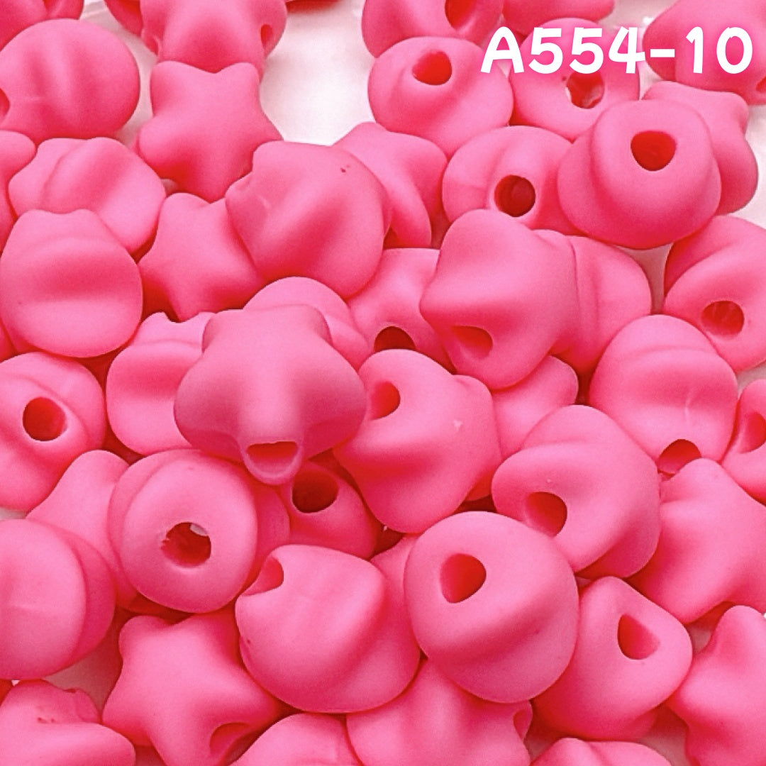 A554 手触りラバー塗装 アクリルビーズ – 高品質DIY素材でユニークなアクセサリーを作ろう つめつめ放題