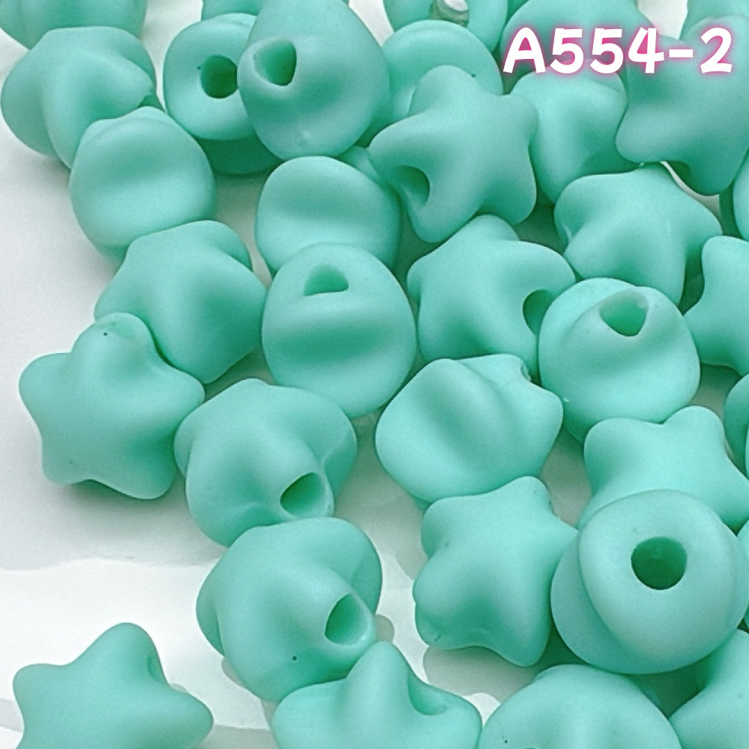 A554 手触りラバー塗装 アクリルビーズ – 高品質DIY素材でユニークなアクセサリーを作ろう つめつめ放題