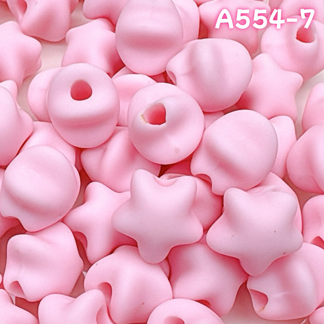 A554 手触りラバー塗装 アクリルビーズ – 高品質DIY素材でユニークなアクセサリーを作ろう つめつめ放題