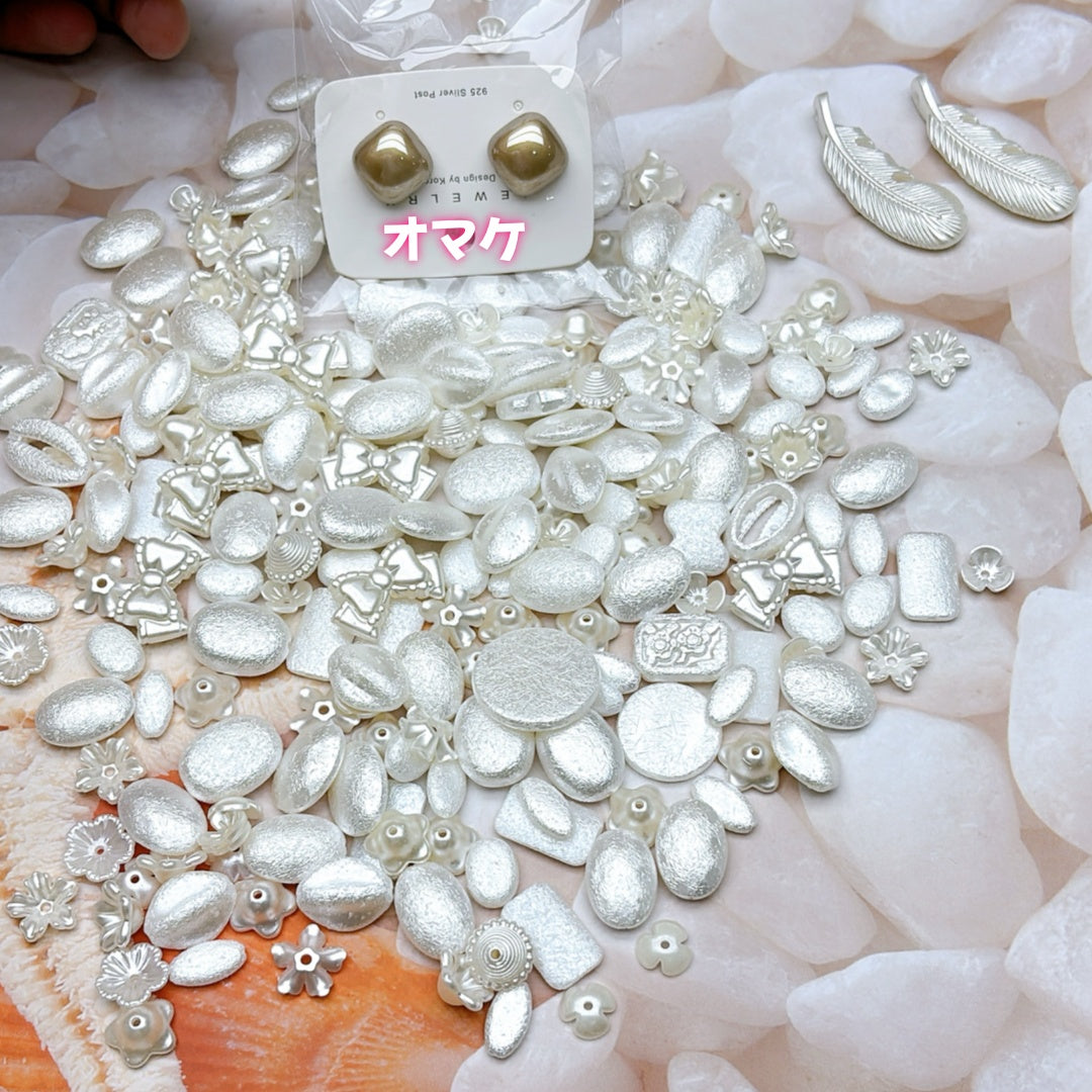 A661 アクリル模造パール - 軽やかで上品な艶めきDIYパーツ