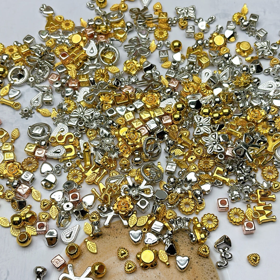 A675 🎨アクリルパーツミックス – 組み合わせ自由なデコ素材セット