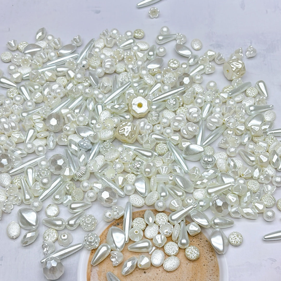 A691 アクリルパール風パーツ – 軽くて使いやすい上品素材