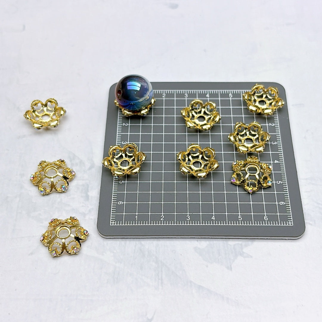 A705 合金花座パーツ – ビーズの魅力を引き立てる名脇役