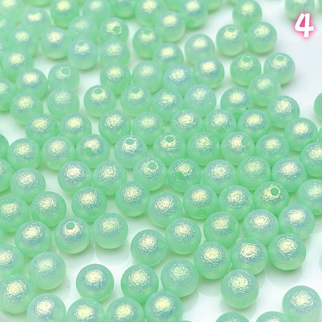 A719 ゴールドの光沢×シワ感模造真珠 – 一粒で映える存在感パーツ つめつめ放題