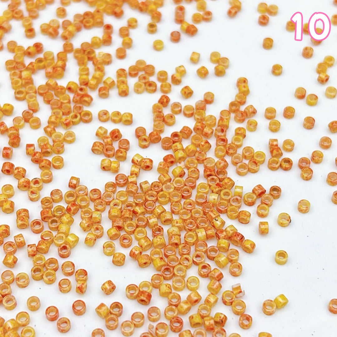 A930 ピカソアンティークビーズ ✦ レトロ風ハンドメイド素材 ✦ アクセサリー作りに最適