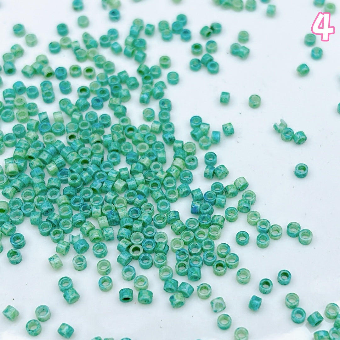 A930 ピカソアンティークビーズ ✦ レトロ風ハンドメイド素材 ✦ アクセサリー作りに最適