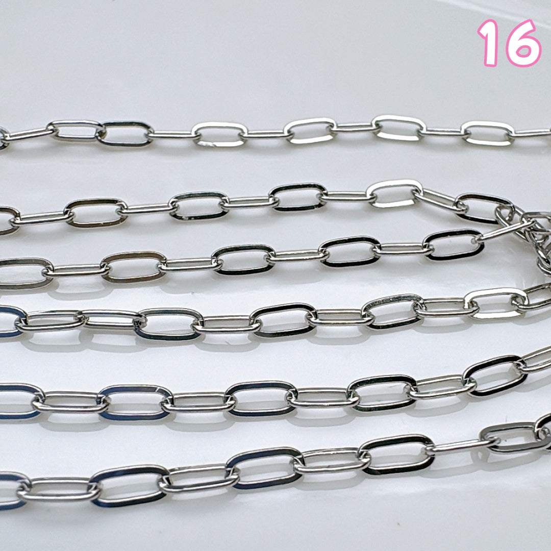 A960 多種類メタルチェーンコレクション ✦ ハンドメイドアクセサリーパーツ ✦ ネックレス・ブレスレットに最適