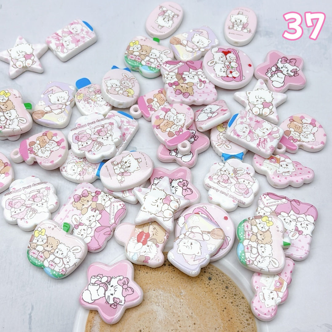 A967 販売終了間近! カートゥーンアクリルパーツ