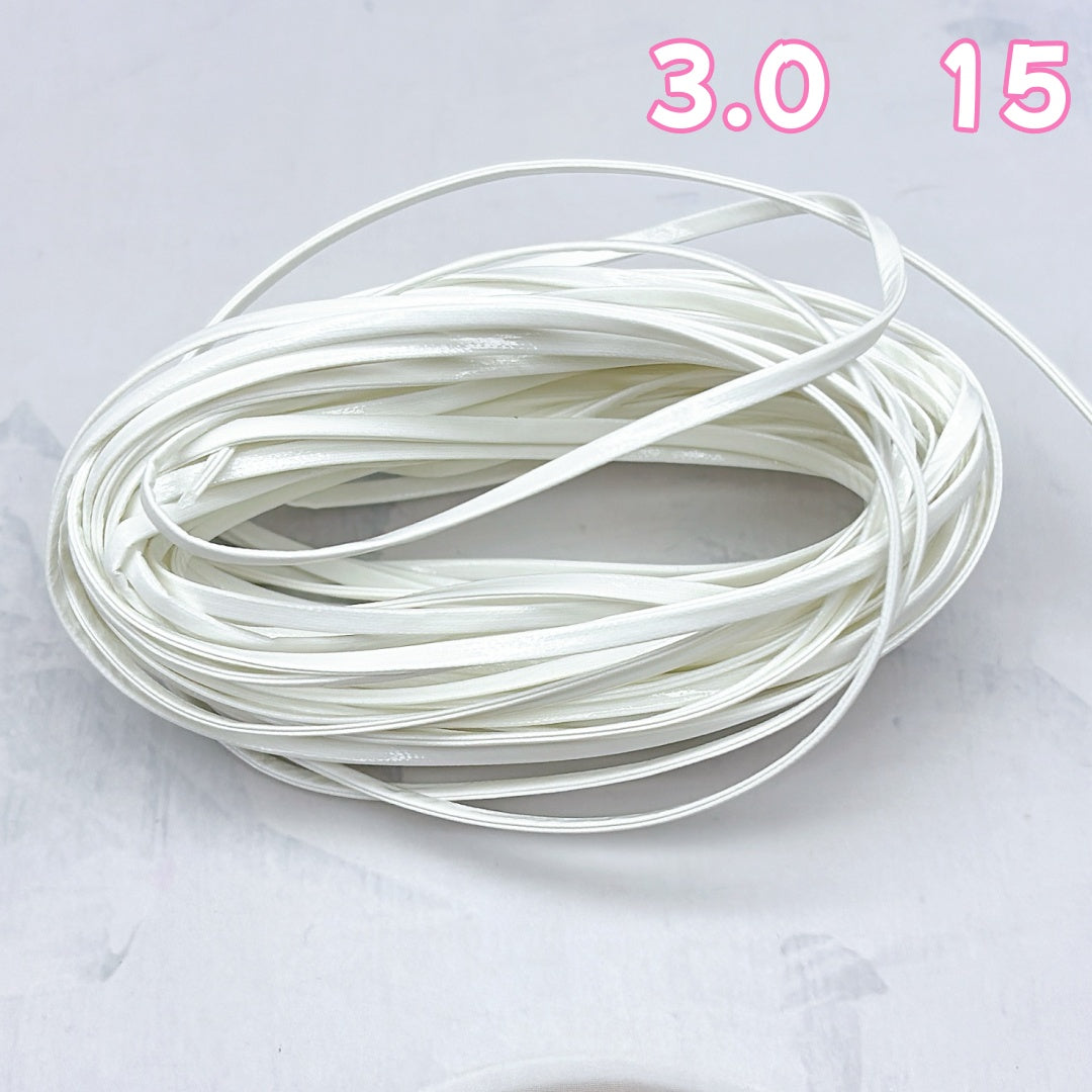 A975 PUアクセサリー専用ひも ✦ アクセサリー用ストラップ ✦ ハンドメイド必須パーツ 3.0