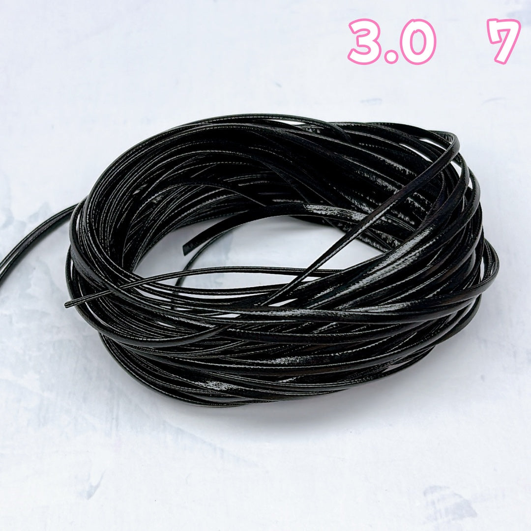 A975 PUアクセサリー専用ひも ✦ アクセサリー用ストラップ ✦ ハンドメイド必須パーツ 3.0
