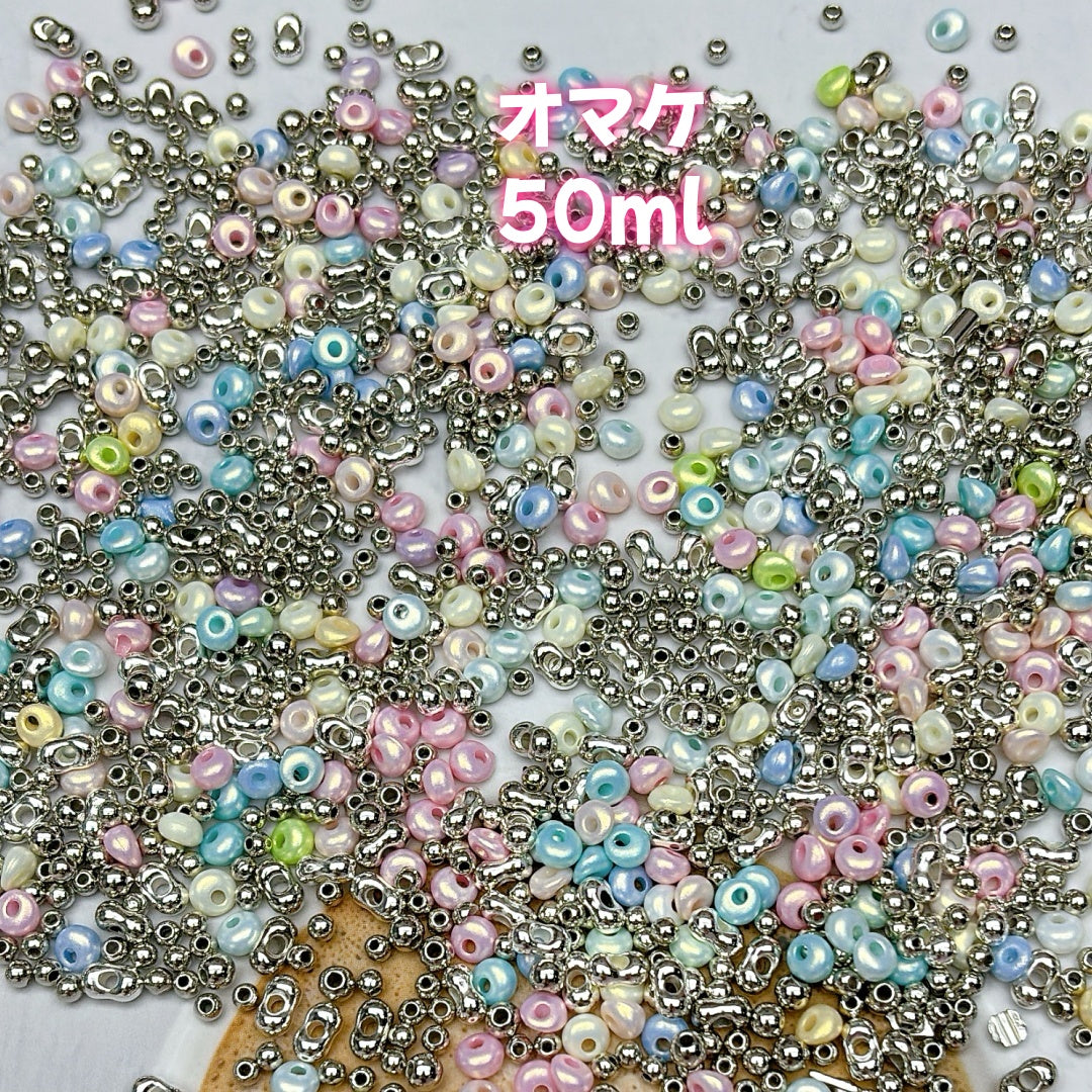 A800 夏の特典 ハイライト風バロック調アクリルパーツ – レトロで幻想的な輝き、ハンドメイドに華を添える一品