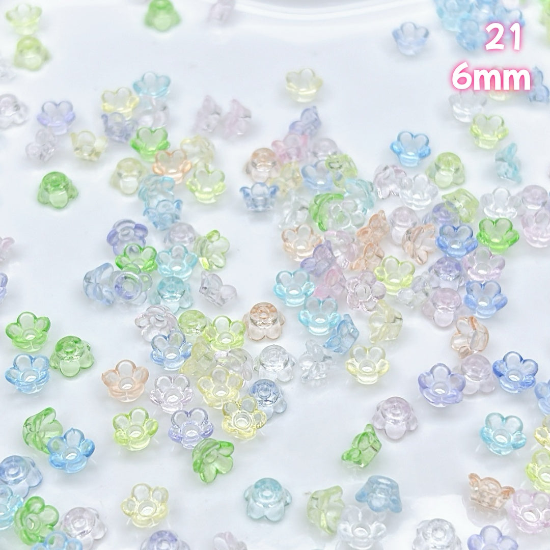 YKL1 アクリル花パーツ アクリル基本パーツ & 定番パーツ