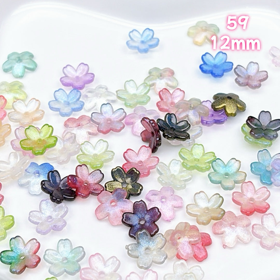 YKL1 アクリル花パーツ アクリル基本パーツ & 定番パーツ