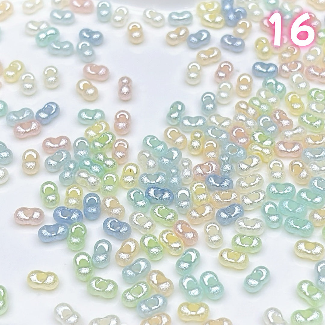 YKL2 アクリルピーナッツビーズ アクリル基本パーツ & 定番パーツ
