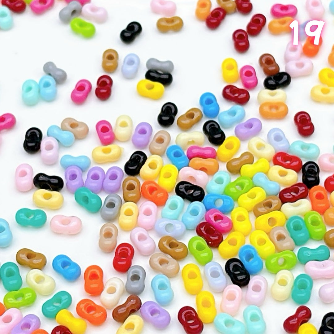YKL2 アクリルピーナッツビーズ アクリル基本パーツ & 定番パーツ