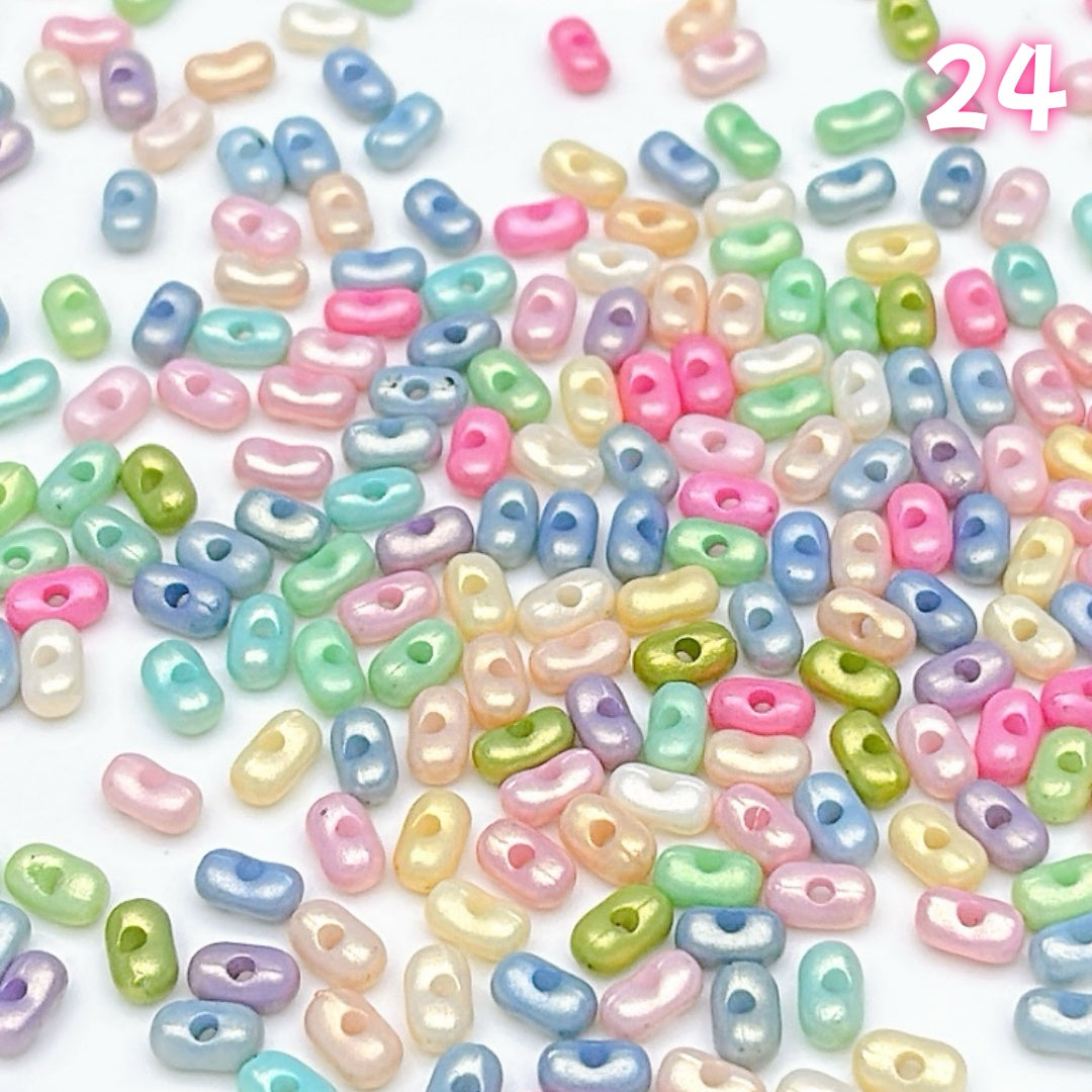 YKL2 アクリルピーナッツビーズ アクリル基本パーツ & 定番パーツ