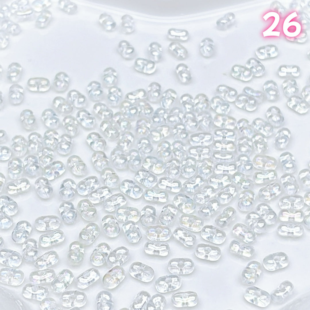 YKL2 アクリルピーナッツビーズ アクリル基本パーツ & 定番パーツ