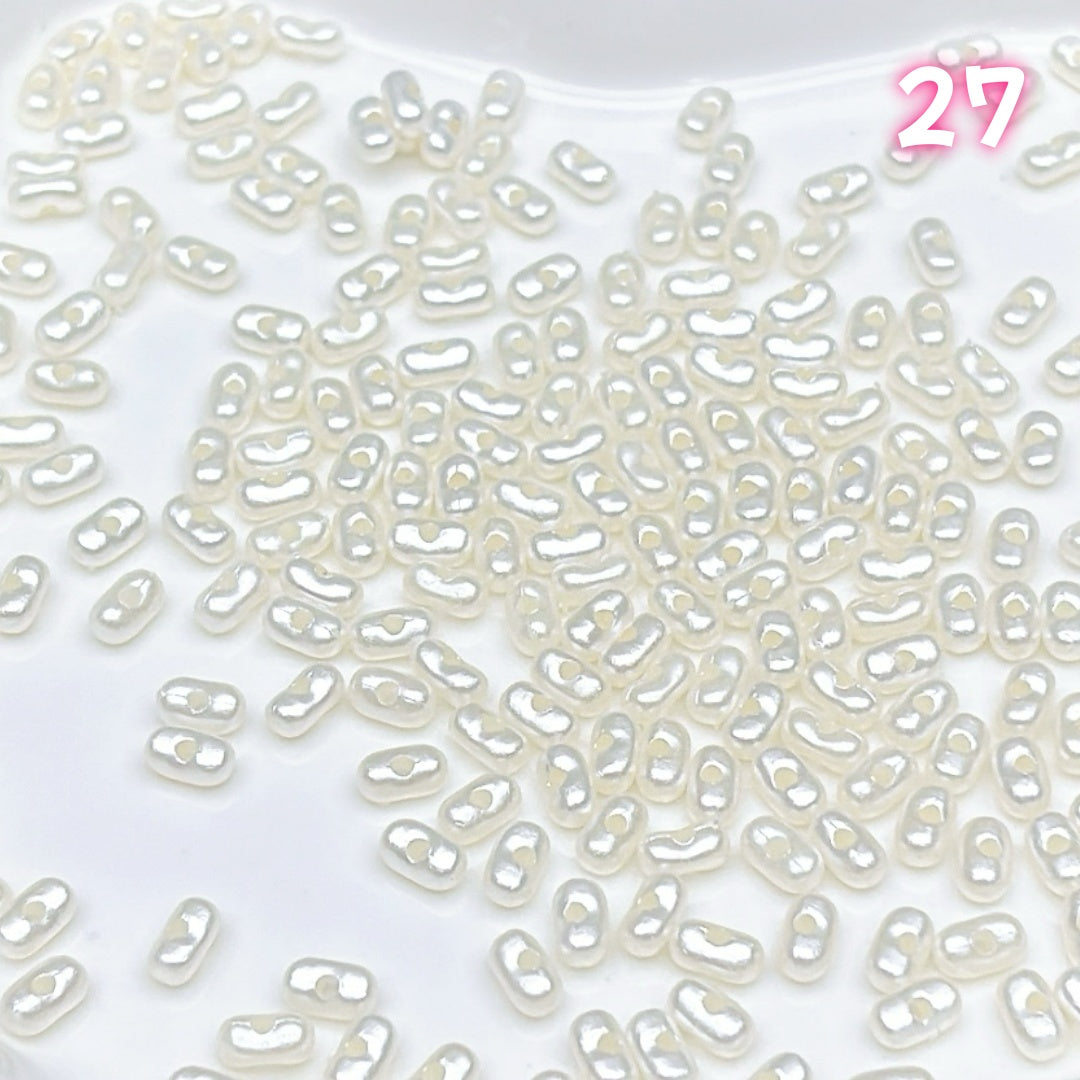 YKL2 アクリルピーナッツビーズ アクリル基本パーツ & 定番パーツ