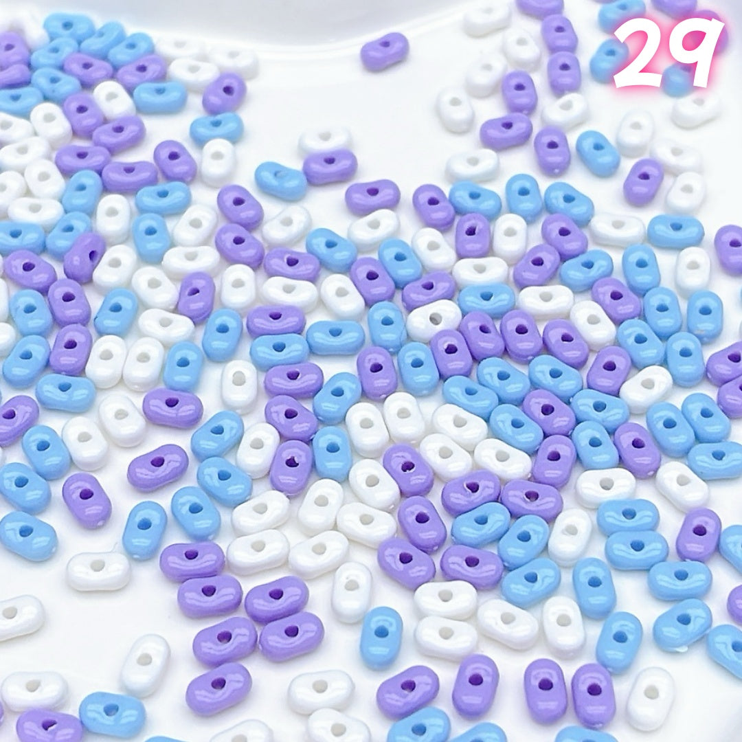 YKL2 アクリルピーナッツビーズ アクリル基本パーツ & 定番パーツ