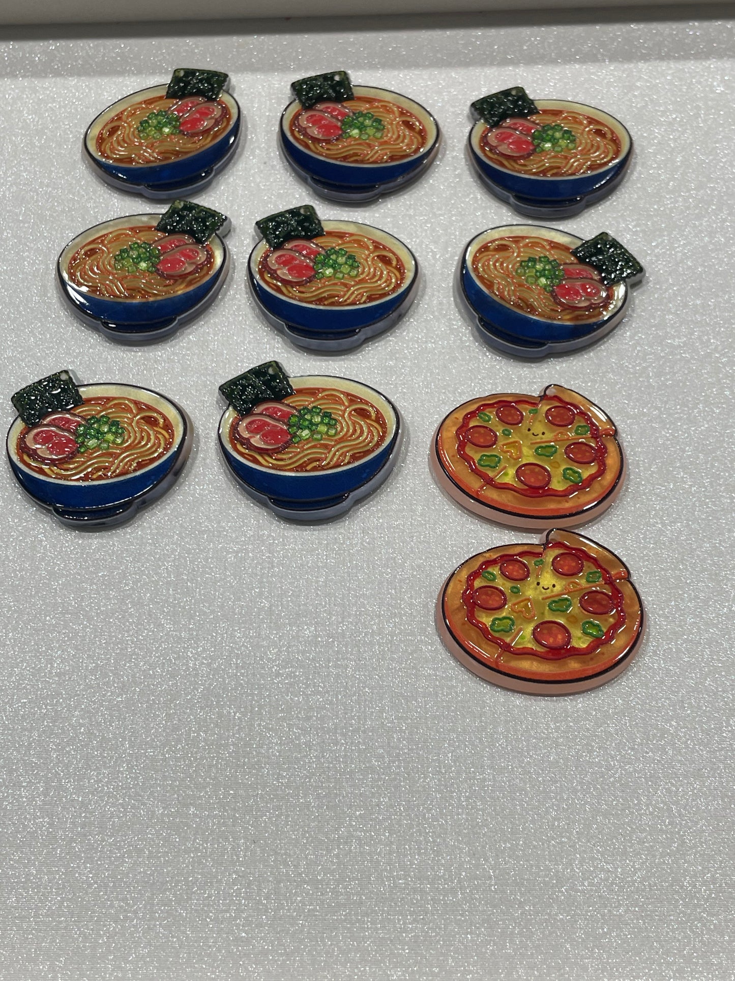 A589::フルーツクリームケーキアクリル片 DIY手作りパーツ