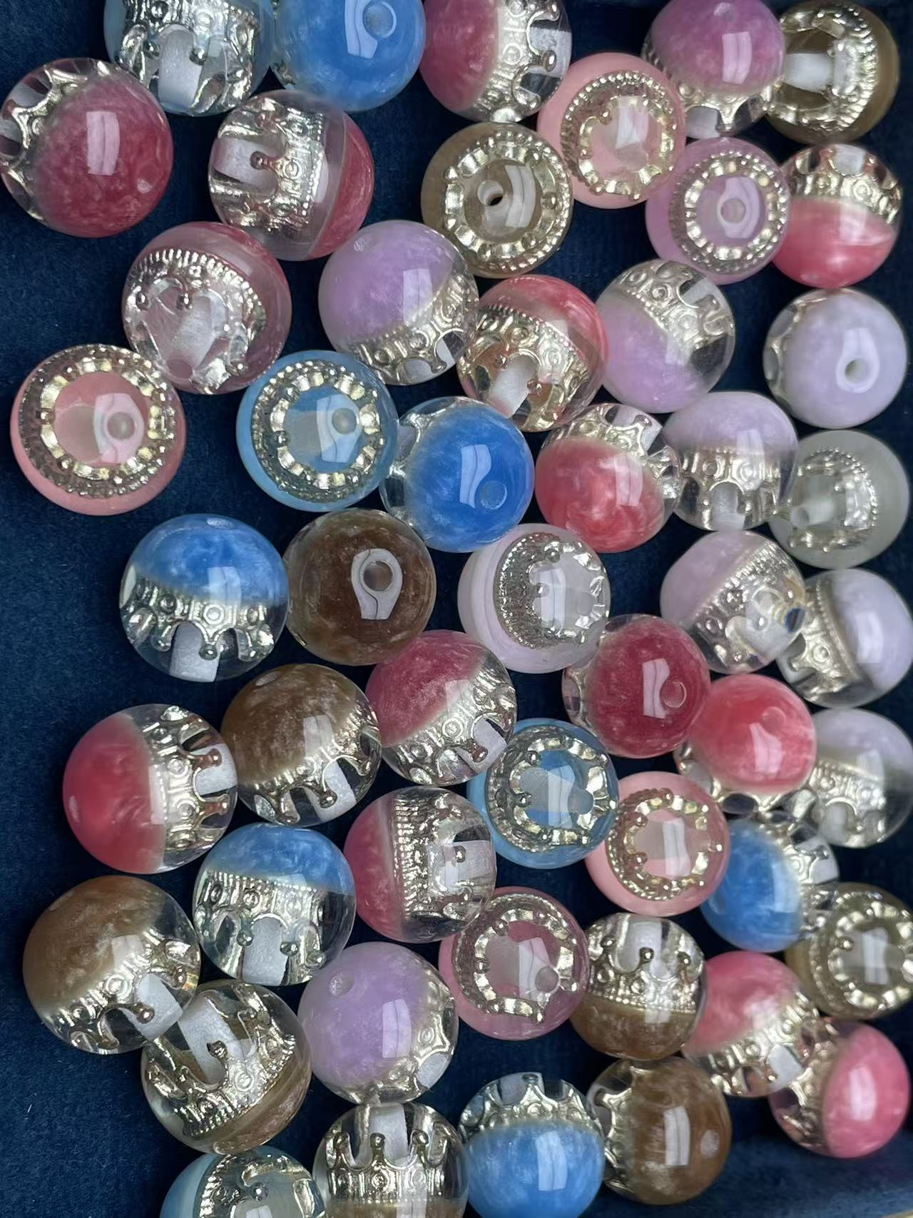 A170:複数デザイン DIYレジンビーズ アソートセット