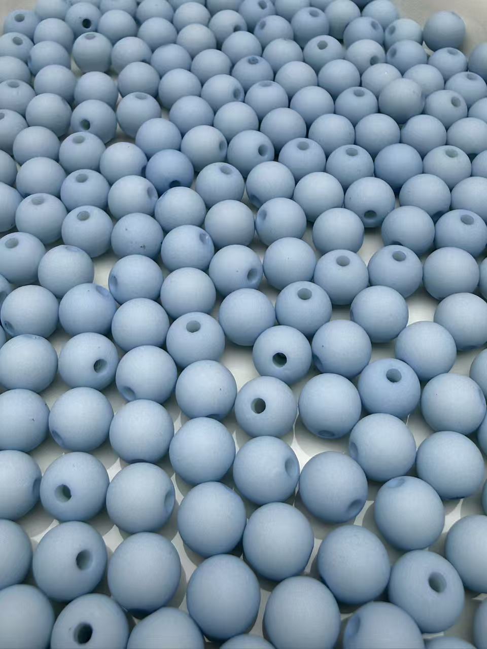 A120  DIYハンドメイド専用 アクリルラバービーズ 夜光 4mm