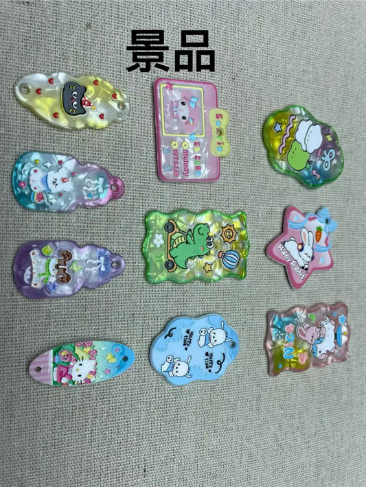 A174:高透品質 小型モールド ハンドメイドパーツ 自由選択おまけのチップ10個付き