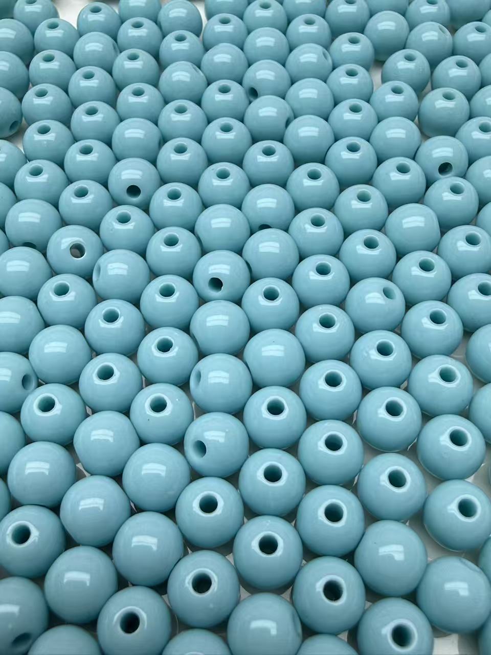 A121アクリルビーズ  6mm 実色 ベーシックタイプ ハンドメイド必須アイテム