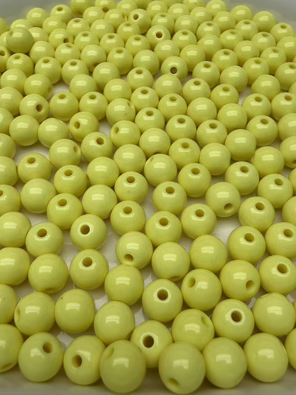 A123 アクリルビーズ  8mm 実色 ベーシックタイプ ハンドメイド必須アイテム