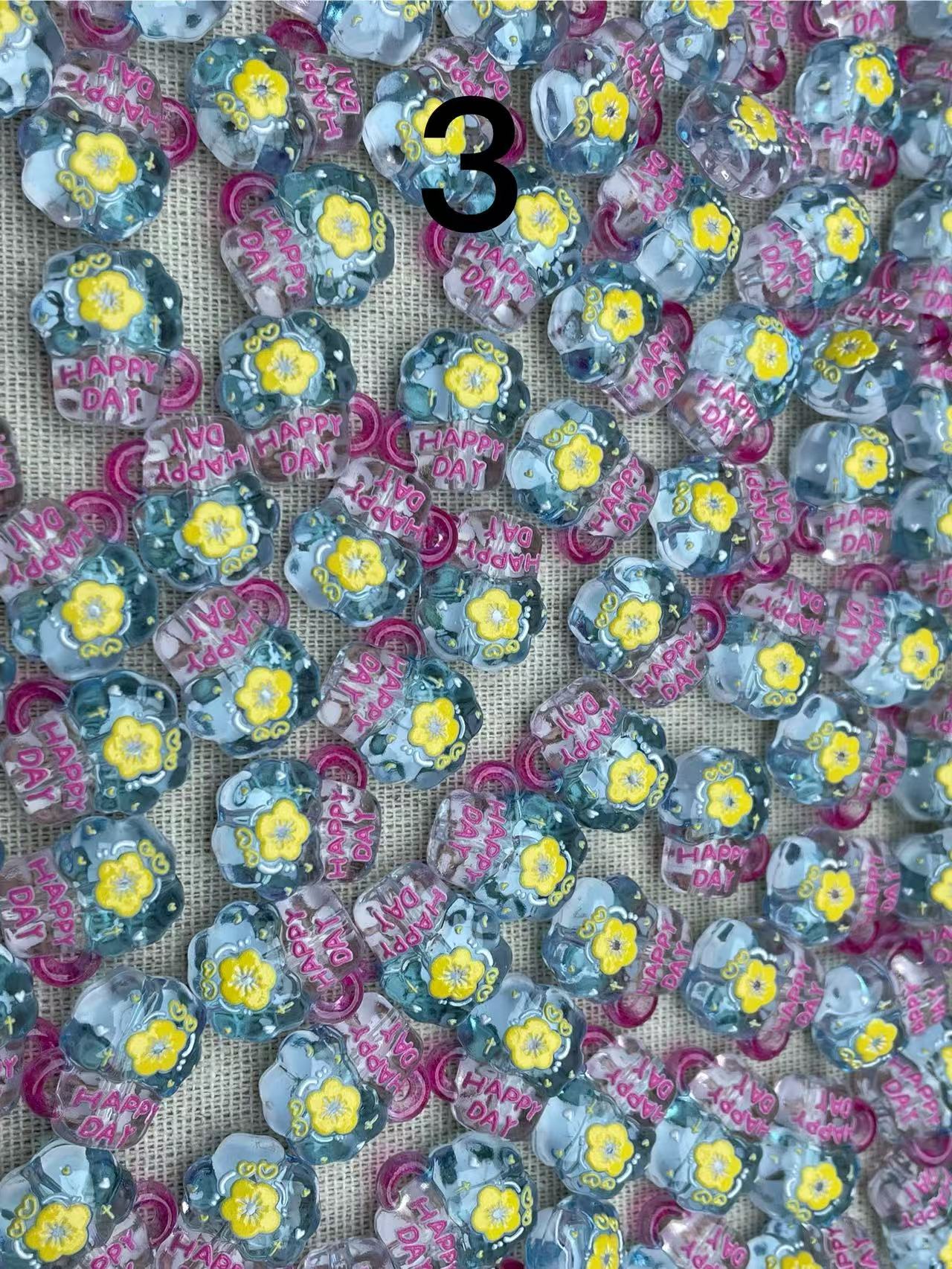 A174:高透品質 小型モールド ハンドメイドパーツ 自由選択おまけのチップ10個付き