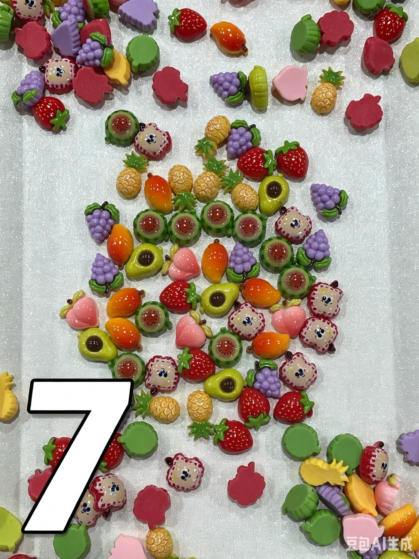 A616:ミニチュア食玩パーツ大全 アクセサリーDIY素材