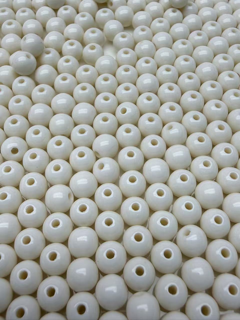 A121アクリルビーズ  6mm 実色 ベーシックタイプ ハンドメイド必須アイテム