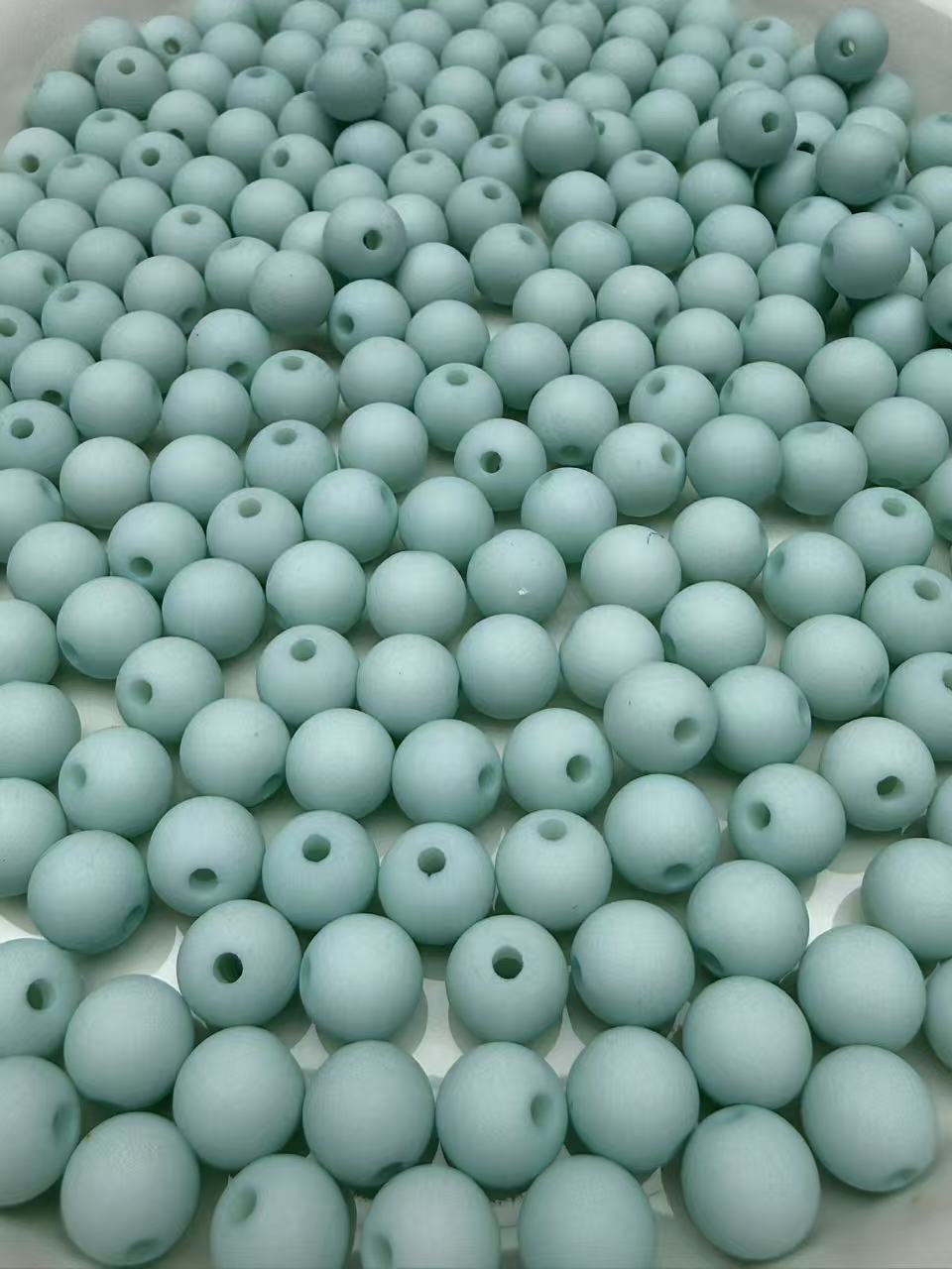 A120  DIYハンドメイド専用 アクリルラバービーズ 夜光 4mm