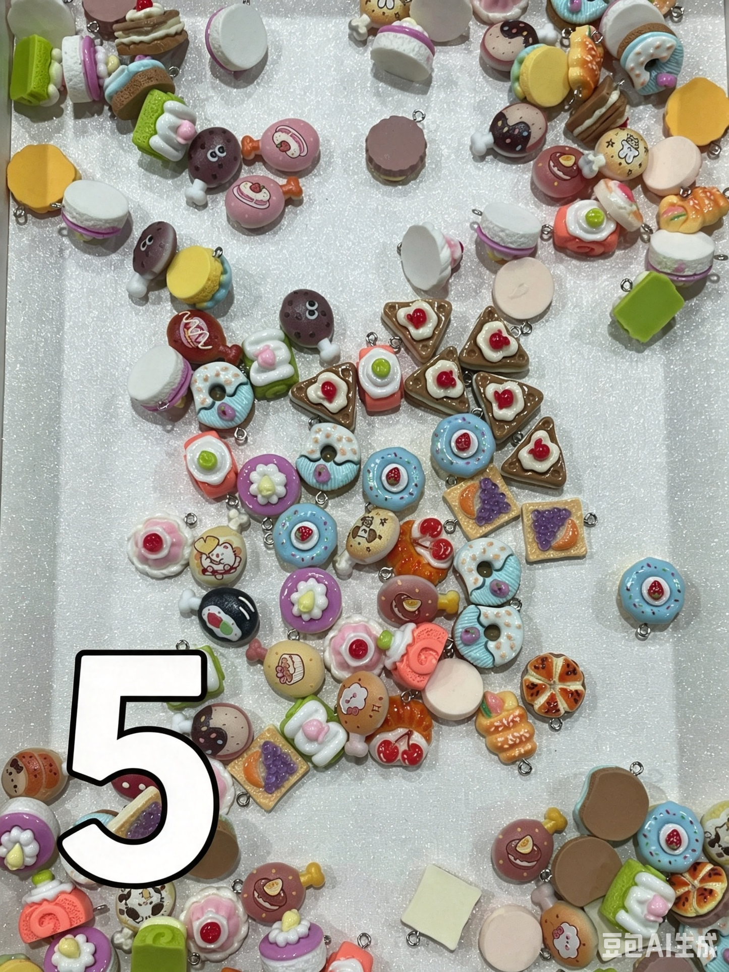 A616:ミニチュア食玩パーツ大全 アクセサリーDIY素材