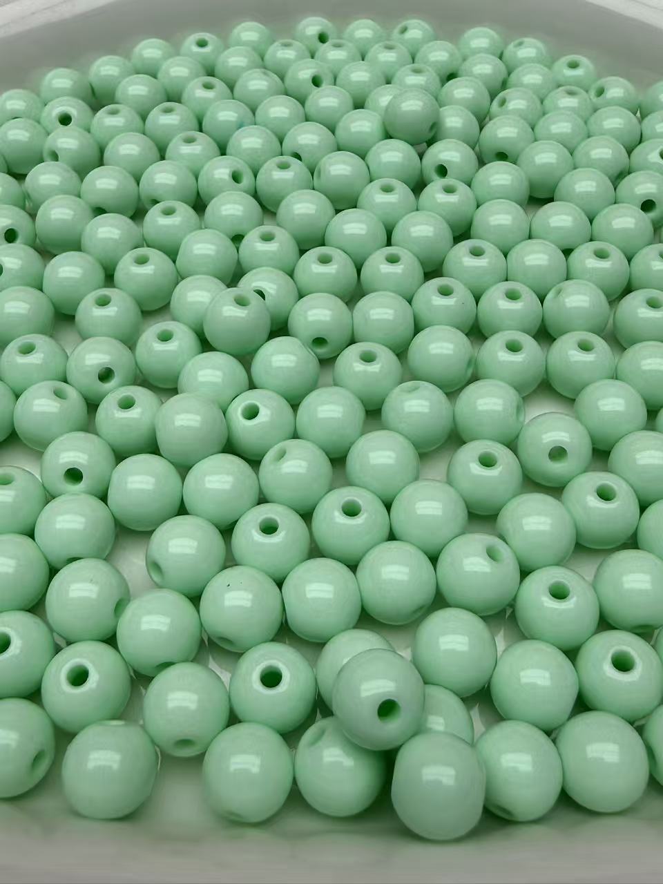 A123 アクリルビーズ  8mm 実色 ベーシックタイプ ハンドメイド必須アイテム