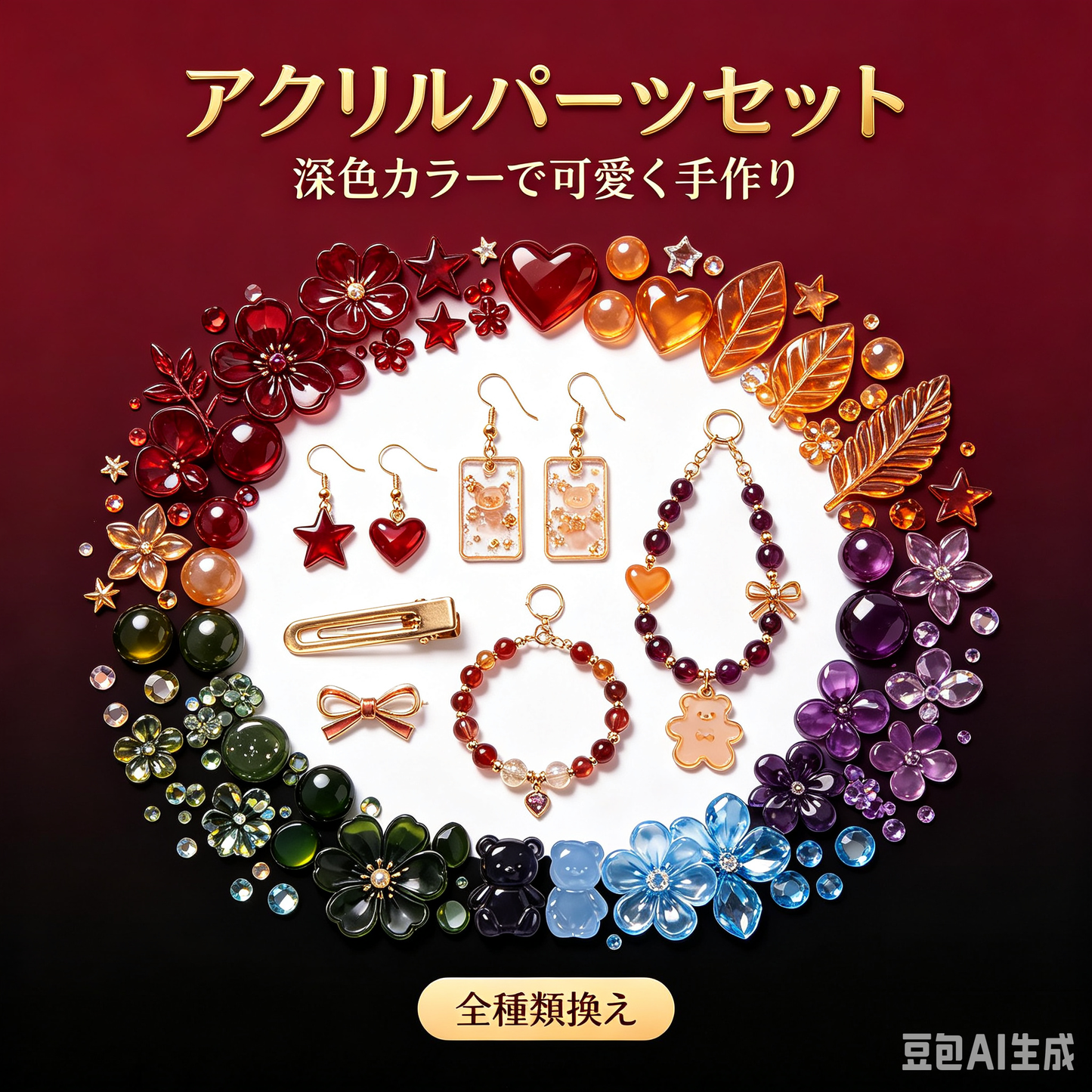 A611:【アクリルパーツ大全】3.【亚克力配件大全】ykldq3